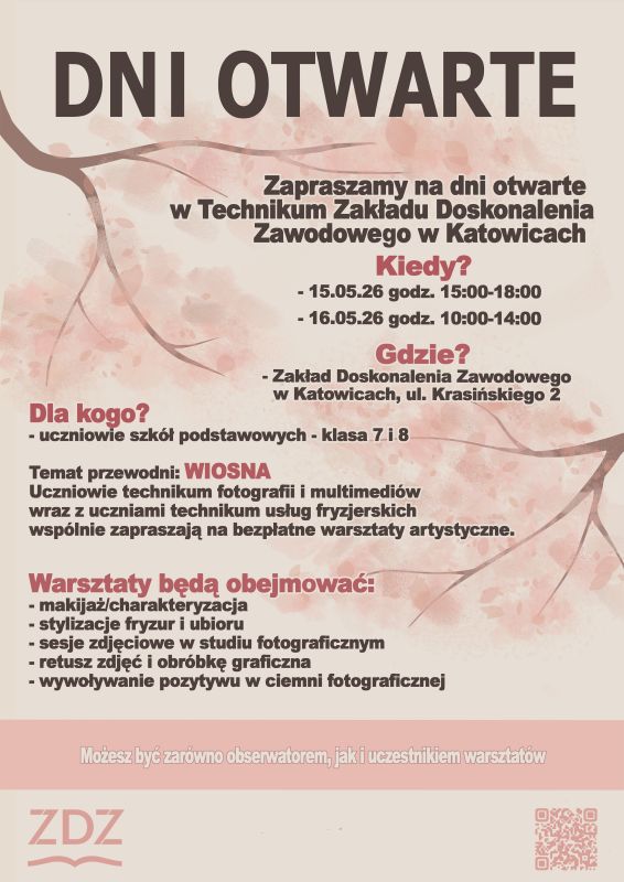 plakat dni otwarte ZDZ