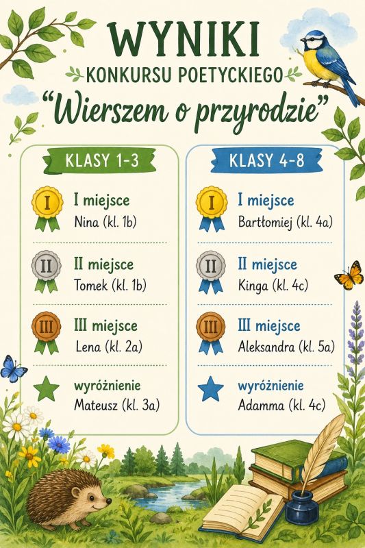 Wierszem o przyrodzie (1)